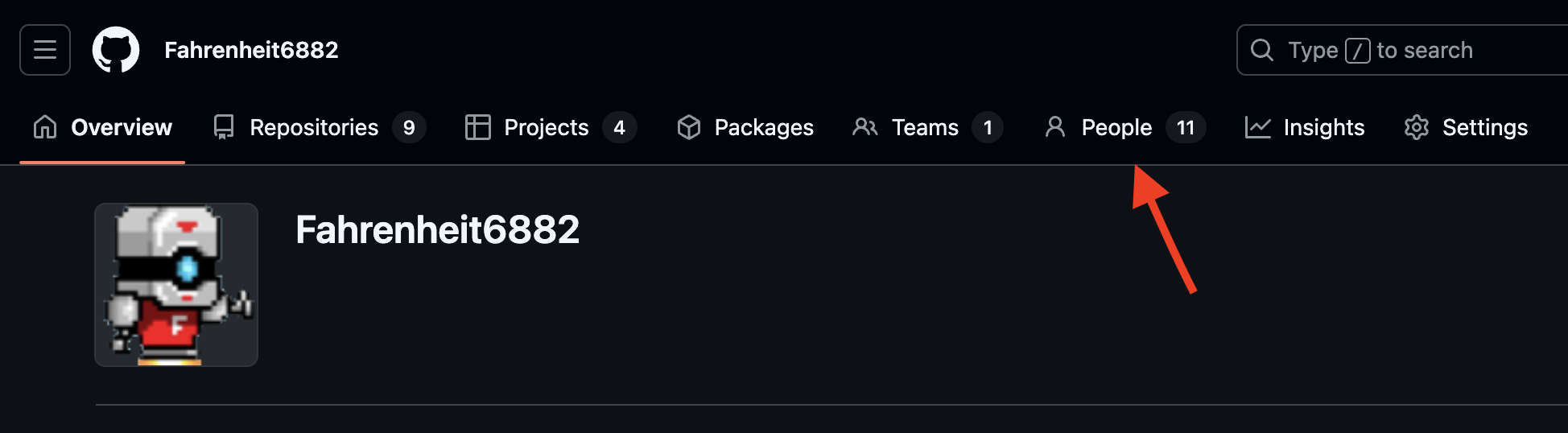 Add people to organization